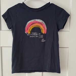 Tea Collection Maya Angelou “Be a rainbow in someone else’s cloud” tee, size 12